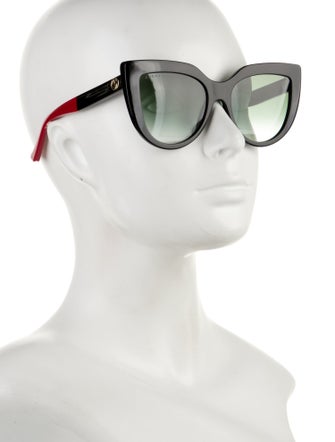 Gucci Cat-Eye Gradient Sunglasses