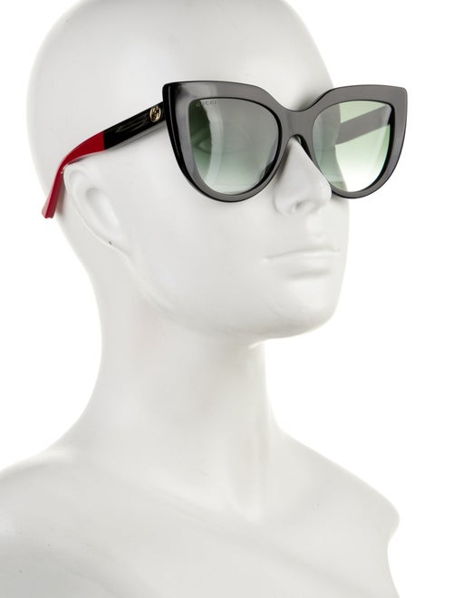 Gucci Cat-Eye Gradient Sunglasses