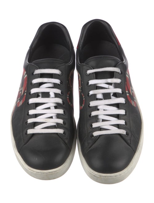 Gucci Kingsnake Leather Sneakers