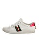 Gucci Web Accent Leather Sneakers