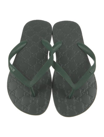 Gucci Rubber Flip Flops