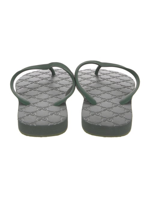 Gucci Rubber Flip Flops