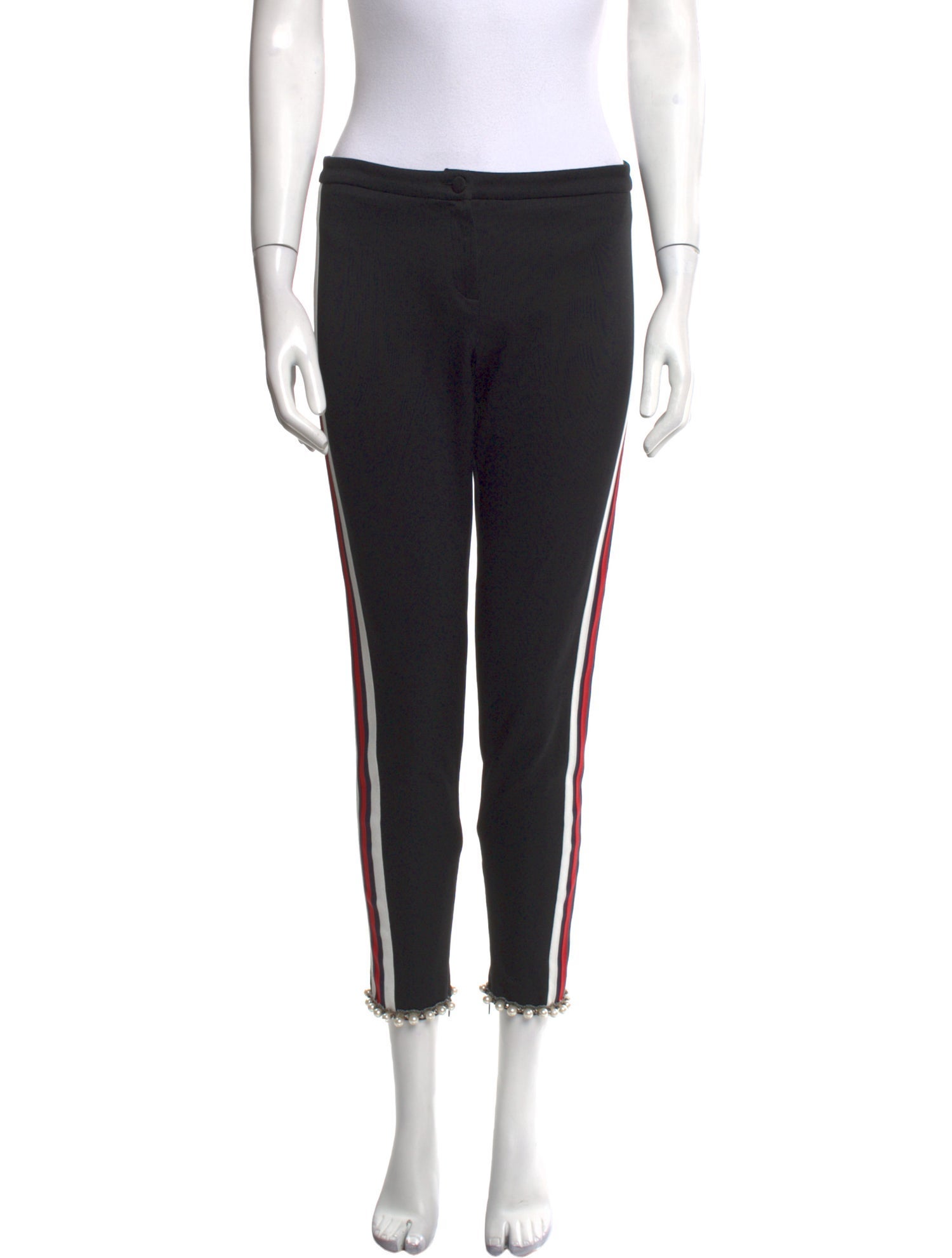 Gucci Striped Skinny Leg Pants