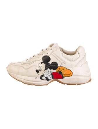 Gucci x Disney Leather Printed Chunky Sneakers