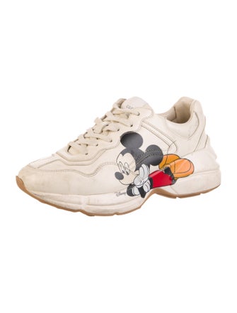 Gucci x Disney Leather Printed Chunky Sneakers