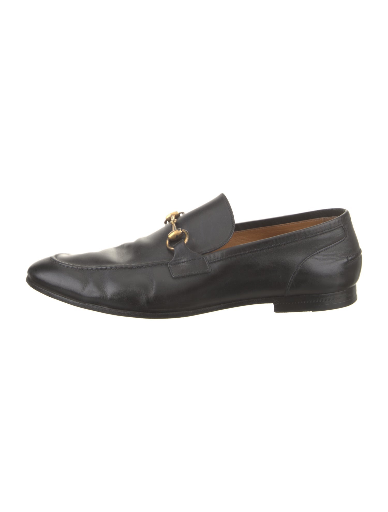 Gucci Jordaan Horsebit Accent Dress Loafers