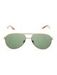 Gucci Aviator Tinted Sunglasses