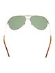 Gucci Aviator Tinted Sunglasses