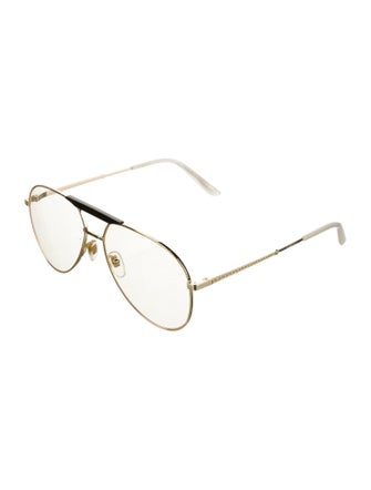 Gucci Aviator Mirrored Sunglasses