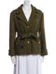 Gucci Wool Tweed Pattern Blazer