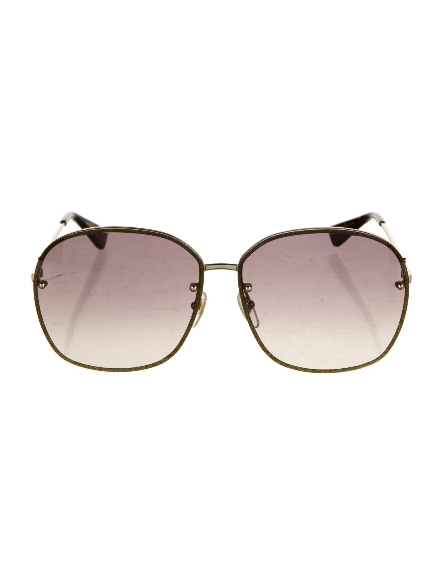 Gucci Oversize Gradient Sunglasses