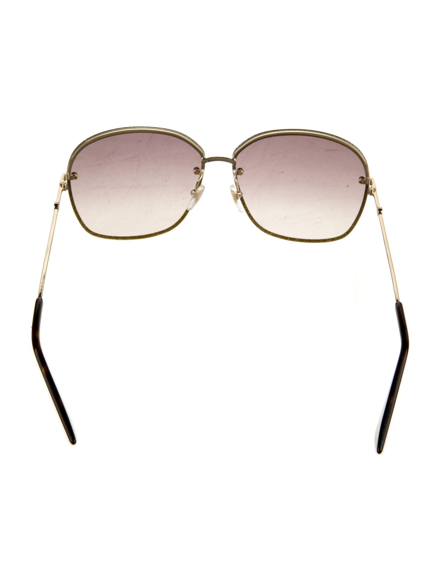 Gucci Oversize Gradient Sunglasses