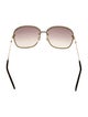 Gucci Oversize Gradient Sunglasses