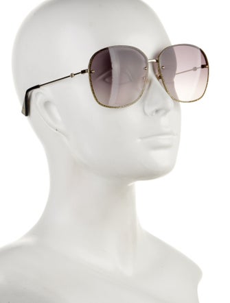 Gucci Oversize Gradient Sunglasses