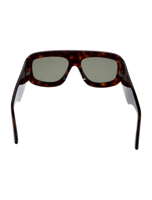 Gucci Web Accent Oversize Sunglasses