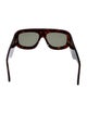 Gucci Web Accent Oversize Sunglasses