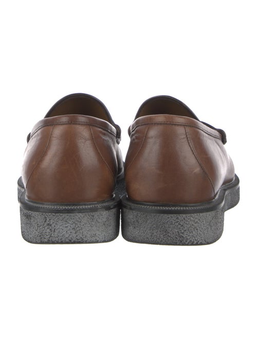 Gucci Horsebit Accent Leather Loafers