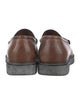 Gucci Horsebit Accent Leather Loafers