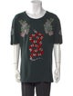 Gucci Web Accent Crew Neck T-Shirt