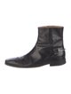 Gucci Horsebit Accent Leather Boots