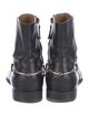 Gucci Horsebit Accent Leather Boots