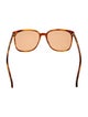 Gucci Square Mirrored Sunglasses