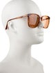 Gucci Square Mirrored Sunglasses
