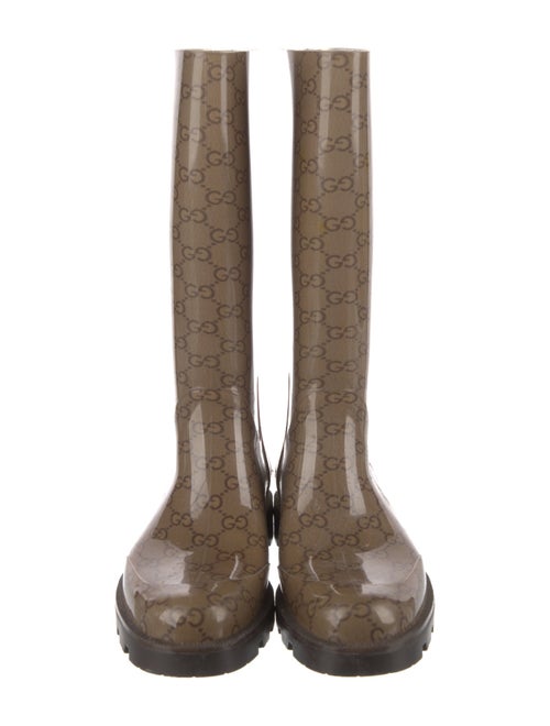 Gucci GG Supreme Rubber Rain Boots