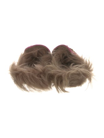 Gucci Horsebit Accent Velvet Mules