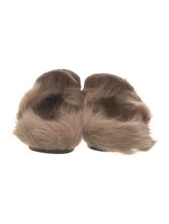 Gucci Horsebit Accent Water Snake Mules