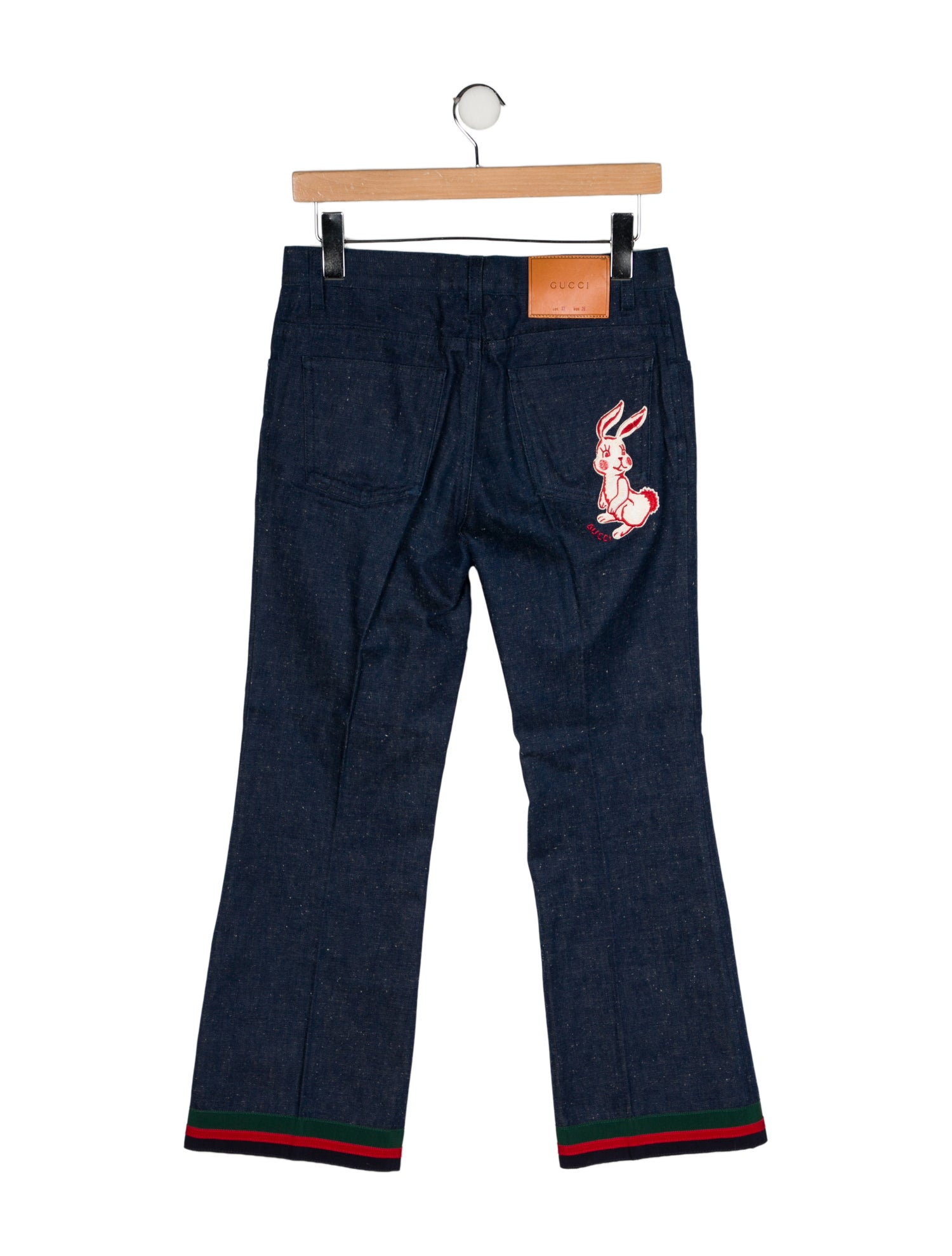 Gucci Low-Rise Straight Leg Jeans