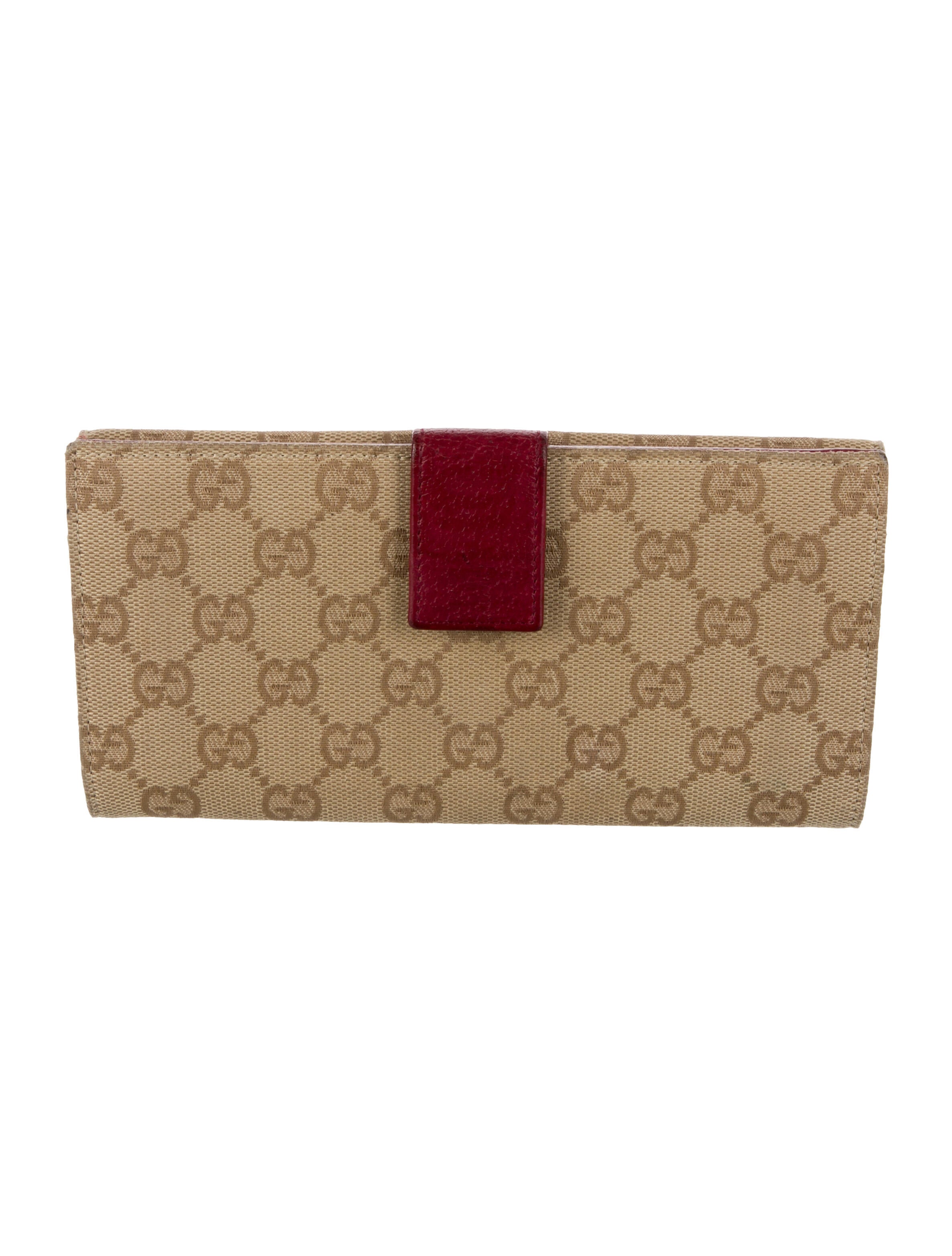 Gucci GG Canvas Canvas Continental Wallet