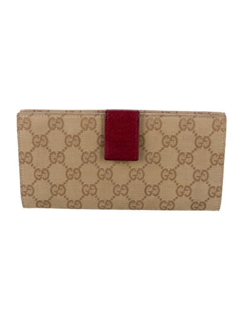 Gucci GG Canvas Canvas Continental Wallet