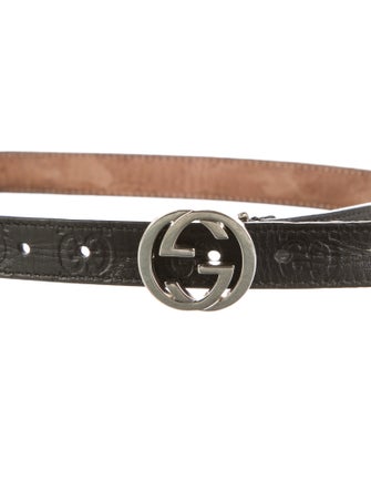 Gucci black belt