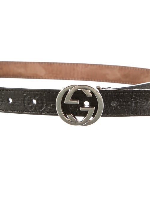 Gucci black belt