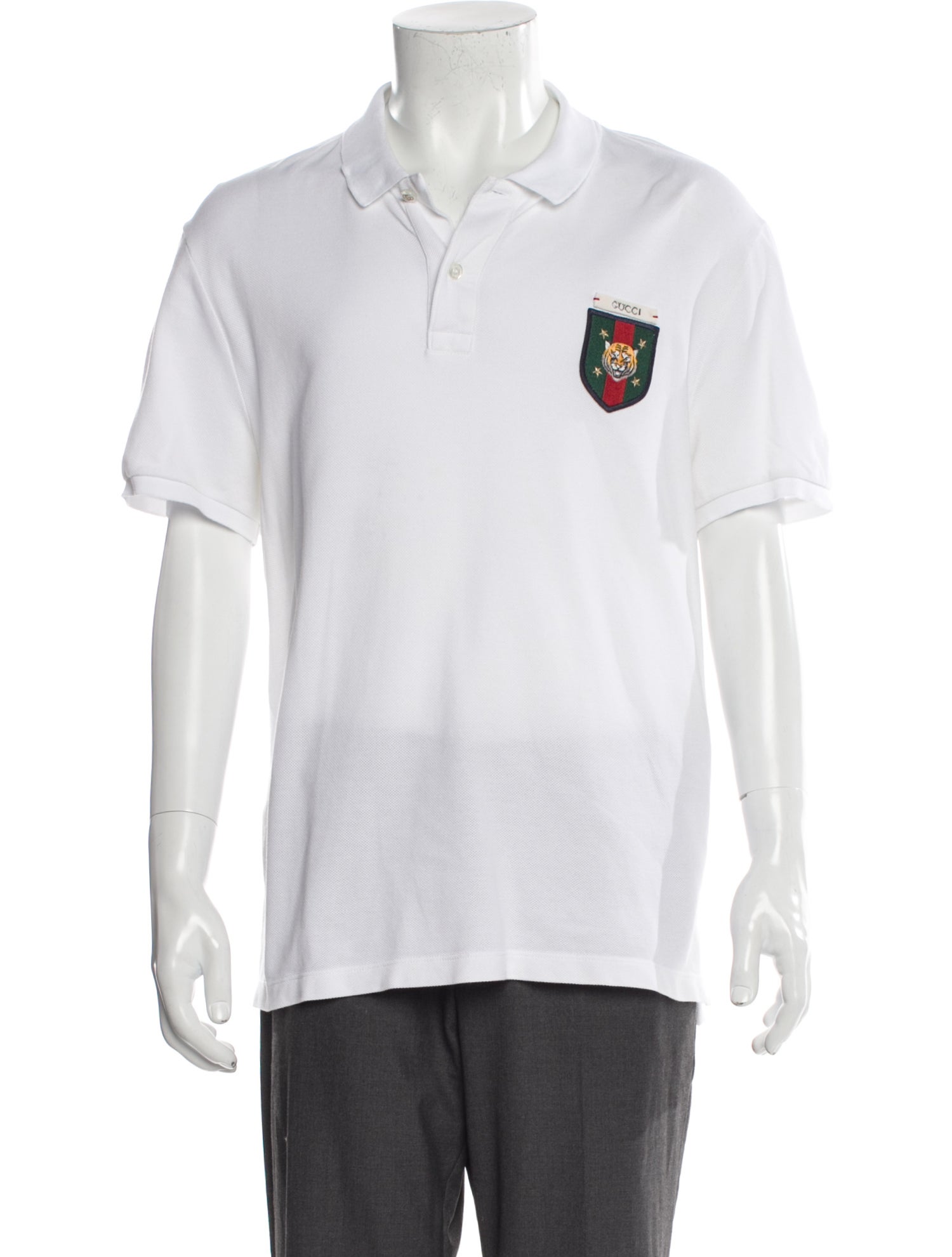 Gucci Web Accent Short Sleeve Shirt