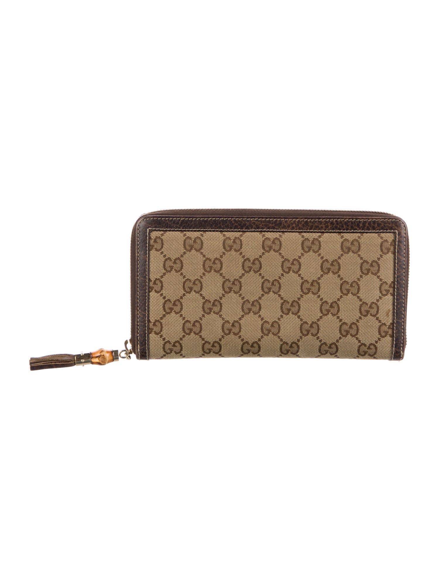 Gucci GG Canvas Canvas Continental Wallet