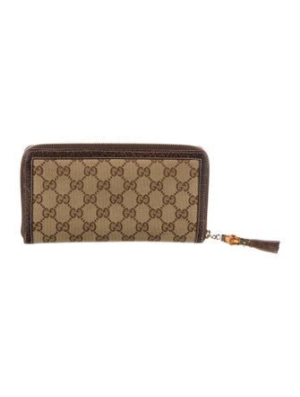 Gucci GG Canvas Canvas Continental Wallet