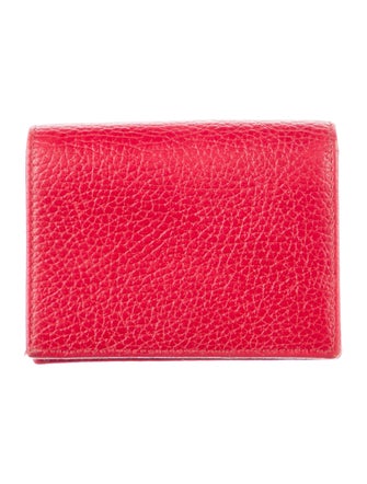 Gucci GG Marmont Card Case Double G Logo Wallet