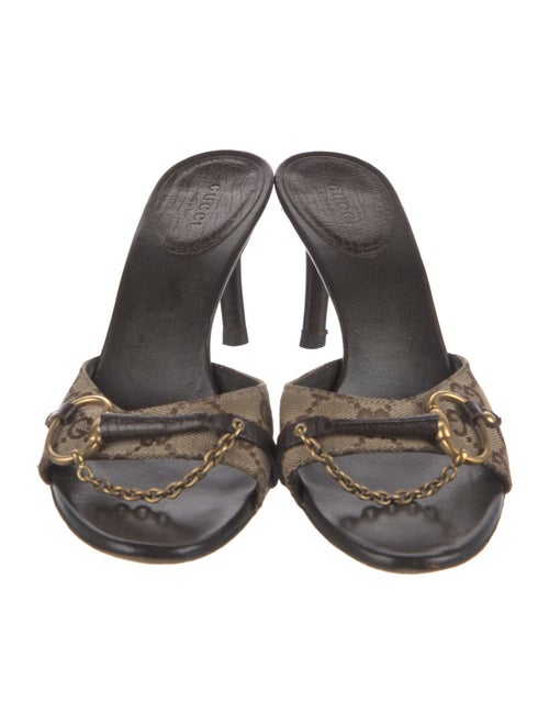 Gucci GG Canvas Canvas Slides