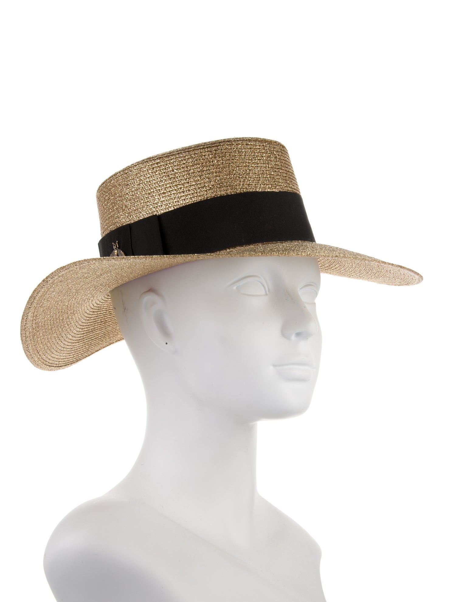 Gucci Polyester Boater Hat w/Tags