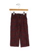 Gucci Kids Plaid Pants