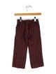 Gucci Kids Plaid Pants