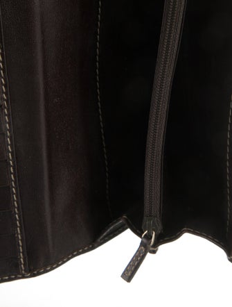 Gucci Web Accent Leather Continental Wallet