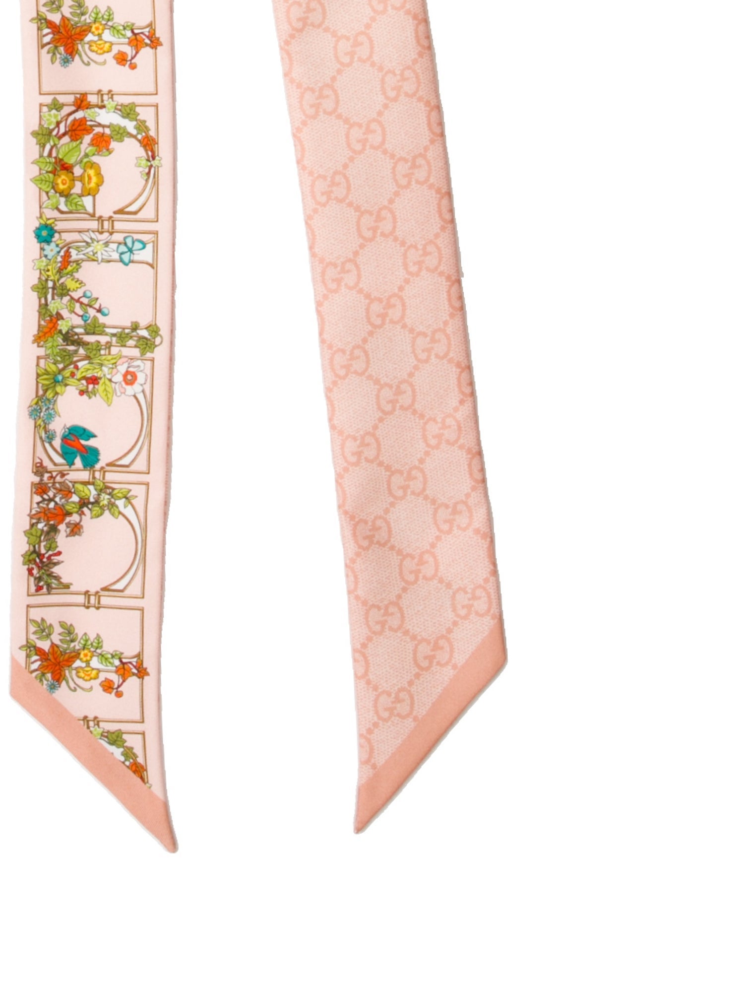 Gucci Silk Printed Scarf w/ Tags