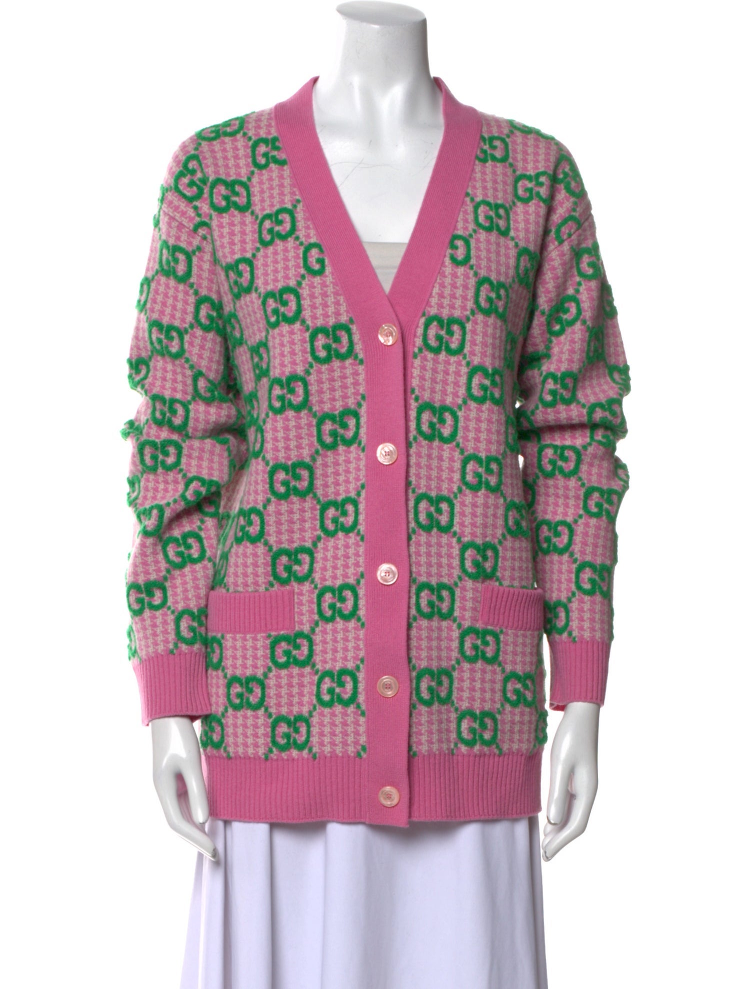 Gucci Wool Printed Sweater