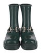 Gucci Horsebit Accent Rubber Rain Boots