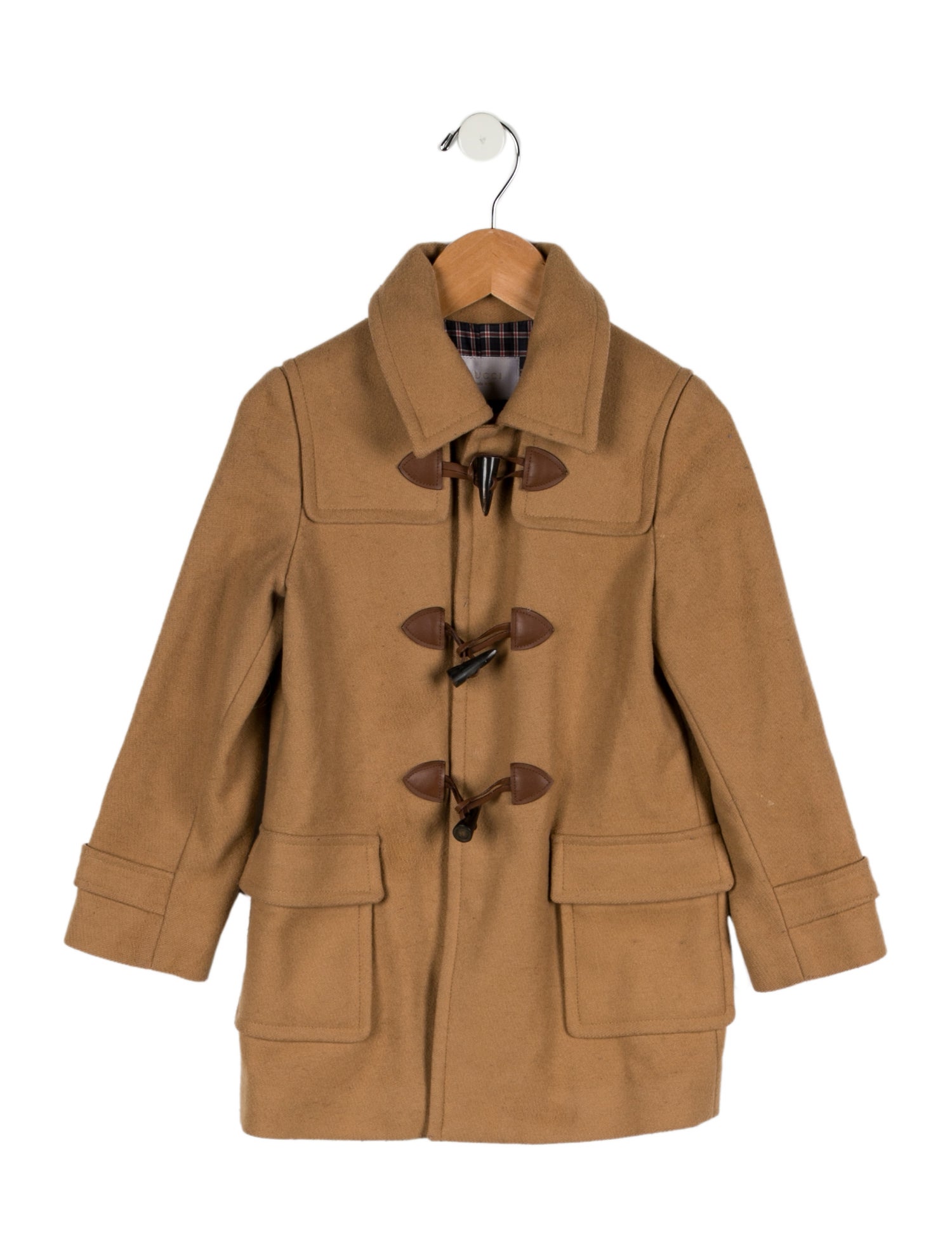 Gucci toddler girls' neutral coat