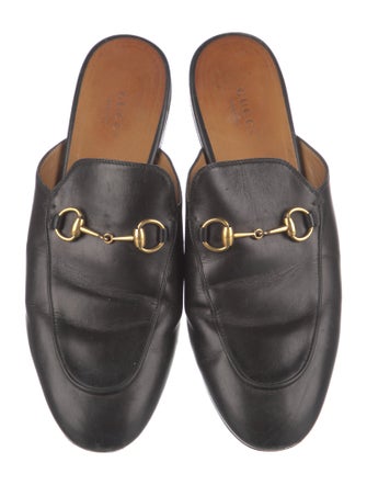 Gucci Leather Mules