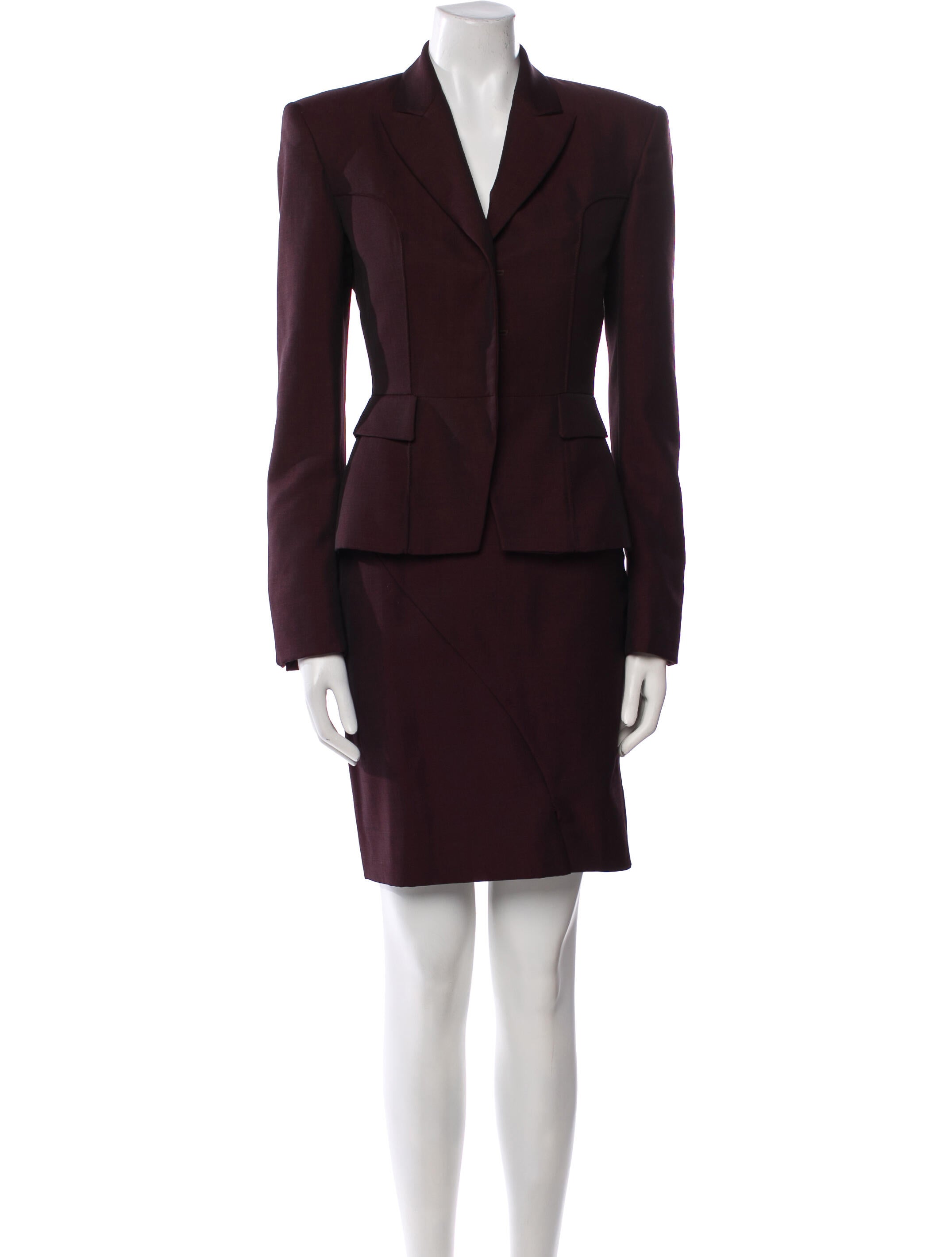 Gucci Vintage 1997 Skirt Suit